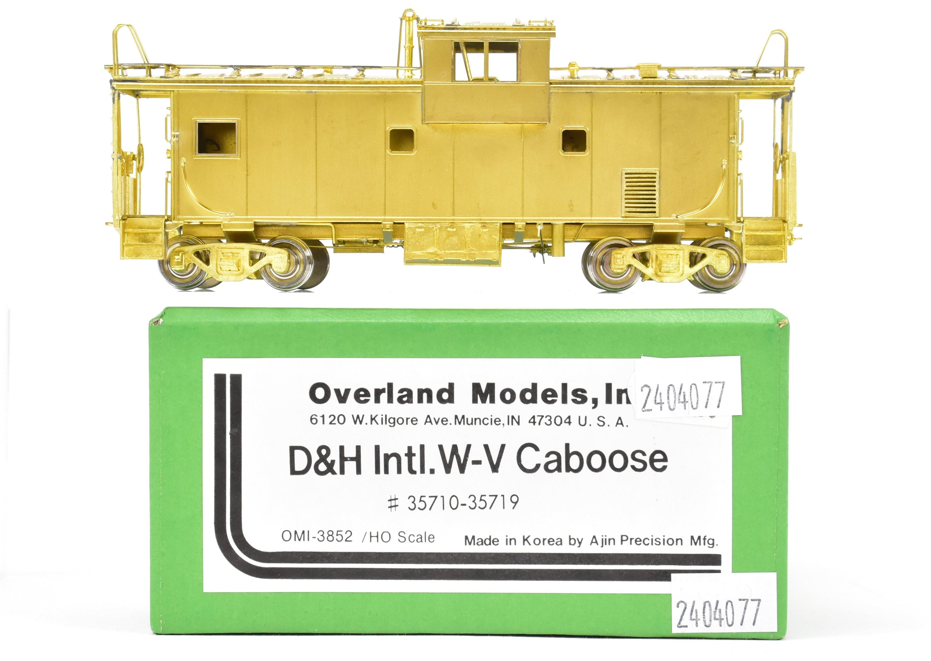 HO Brass OMI - Overland Models, Inc. D&H - Delaware & Hudson
