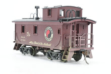 Load image into Gallery viewer, HO Brass NWSL - Northwest Short Line NP - Northern Pacific 1700 Series Wood Caboose Rebuilt Steel Ends &amp; Steps Custom Painted &amp; Weathered No. 1740
