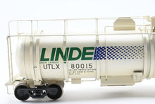 Load image into Gallery viewer, O Brass OMI - Overland Models, Inc. Various Roads Linde-Union Tank Canadian Liquid Air Tank Car #80015 Factory Painted No. 80015
