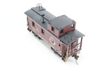 Load image into Gallery viewer, HO Brass NWSL - Northwest Short Line NP - Northern Pacific 1700 Series Wood Caboose Rebuilt Steel Ends &amp; Steps Custom Painted &amp; Weathered No. 1740
