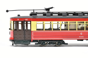 HO Brass Fairfield Models 343 CSL - Chicago Surface Lines Pullman Car Custom Painted No. 534 REBOXX
