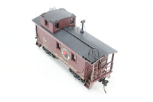 Load image into Gallery viewer, HO Brass NWSL - Northwest Short Line NP - Northern Pacific 1700 Series Wood Caboose Rebuilt Steel Ends &amp; Steps Custom Painted &amp; Weathered No. 1740

