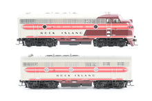 Load image into Gallery viewer, HO Athearn Genesis CRI&amp;P - Rock Island EMD F7A/F7B Phase I FP #677 and 677B w/ MRC Prodigy DCC and Sound
