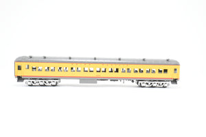 O Brass Sunset Models Third Rail UP - Union Pacific 72’ Harriman Coach FP Yellow/Gray No. 1053