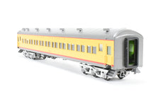 Load image into Gallery viewer, O Brass Sunset Models Third Rail UP - Union Pacific 72’ Harriman Coach FP Yellow/Gray No. 1053
