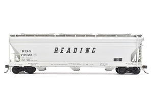 HO Brass OMI - Overland Models, Inc. RDG - Reading ACF 3-Bay Centerflow 4650 Covered Hopper w/ 3 Long Hatches CP No. 79923