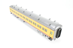 O Brass Sunset Models Third Rail UP - Union Pacific 72’ Harriman Coach FP Yellow/Gray No. 1053