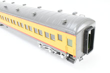 Load image into Gallery viewer, O Brass Sunset Models Third Rail UP - Union Pacific 72’ Harriman Coach FP Yellow/Gray No. 1053
