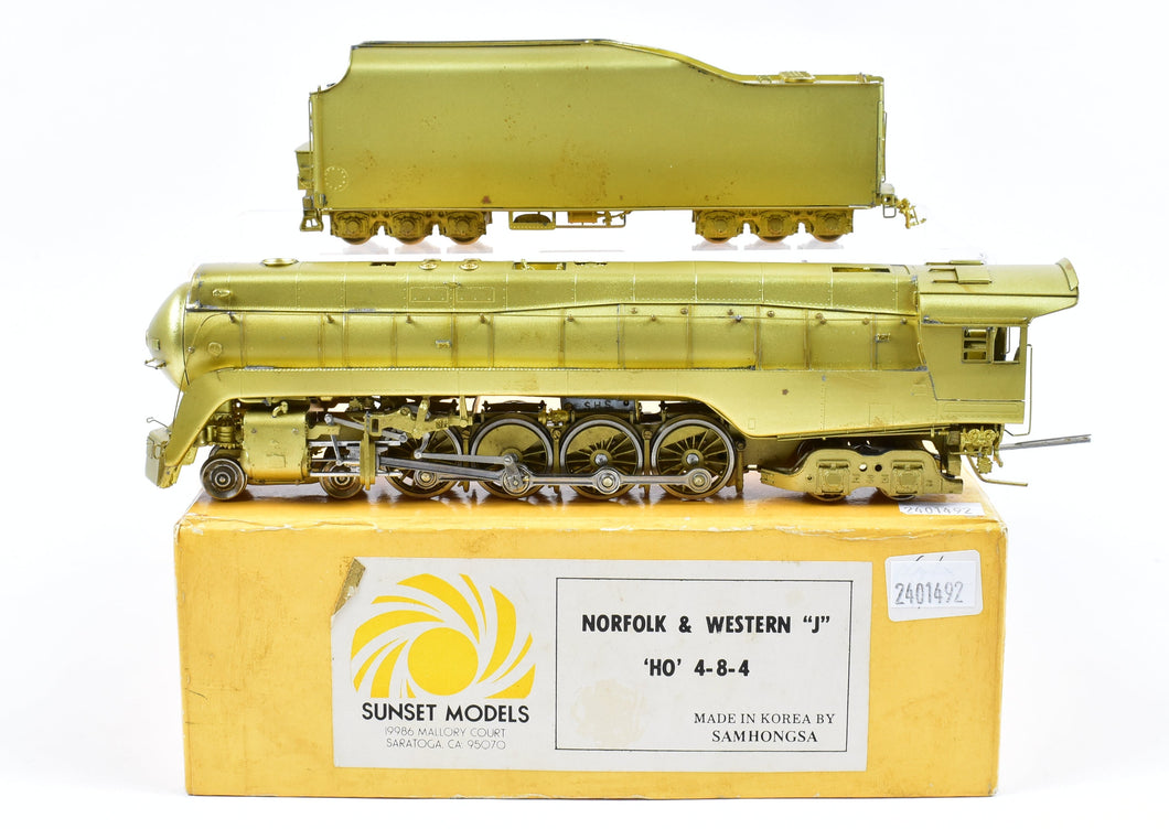 HO Brass Sunset Models N&W - Norfolk & Western Class 