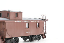 Load image into Gallery viewer, HO Brass NWSL - Northwest Short Line NP - Northern Pacific 1700 Series Wood Caboose 1940’s Rebuilt Custom Painted &amp; Weathered No. 1791
