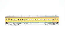 Load image into Gallery viewer, O Brass Sunset Models Third Rail UP - Union Pacific 72’ Harriman Coach FP Yellow/Gray No. 1051
