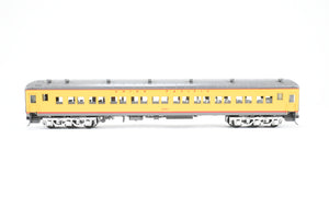 O Brass Sunset Models Third Rail UP - Union Pacific 72’ Harriman Coach FP Yellow/Gray No. 1051