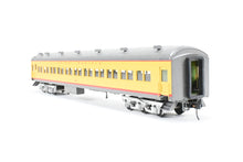 Load image into Gallery viewer, O Brass Sunset Models Third Rail UP - Union Pacific 72’ Harriman Coach FP Yellow/Gray No. 1051
