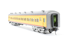 Load image into Gallery viewer, O Brass Sunset Models Third Rail UP - Union Pacific 72’ Harriman Coach FP Yellow/Gray No. 1051
