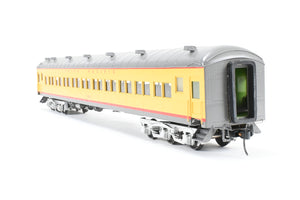 O Brass Sunset Models Third Rail UP - Union Pacific 72’ Harriman Coach FP Yellow/Gray No. 1051