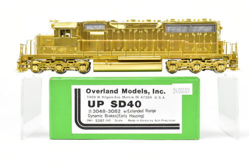 HO Brass OMI - Overland Models Inc. UP - Union Pacific EMD SD40 Nos. 3048-3082 w/Extended Range Dynamic Brake (Early Housing)