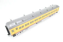 Load image into Gallery viewer, O Brass Sunset Models Third Rail UP - Union Pacific 72’ Harriman Coach FP Yellow/Gray No. 1051
