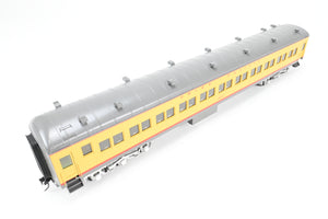 O Brass Sunset Models Third Rail UP - Union Pacific 72’ Harriman Coach FP Yellow/Gray No. 1051