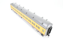 Load image into Gallery viewer, O Brass Sunset Models Third Rail UP - Union Pacific 72’ Harriman Coach FP Yellow/Gray No. 1051
