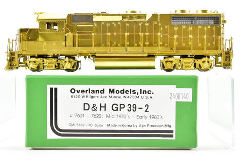 HO Brass OMI - Overland Models, Inc. D&H - Delaware and Hudson EMD GP39-2 - Nos. 7601 - 7620