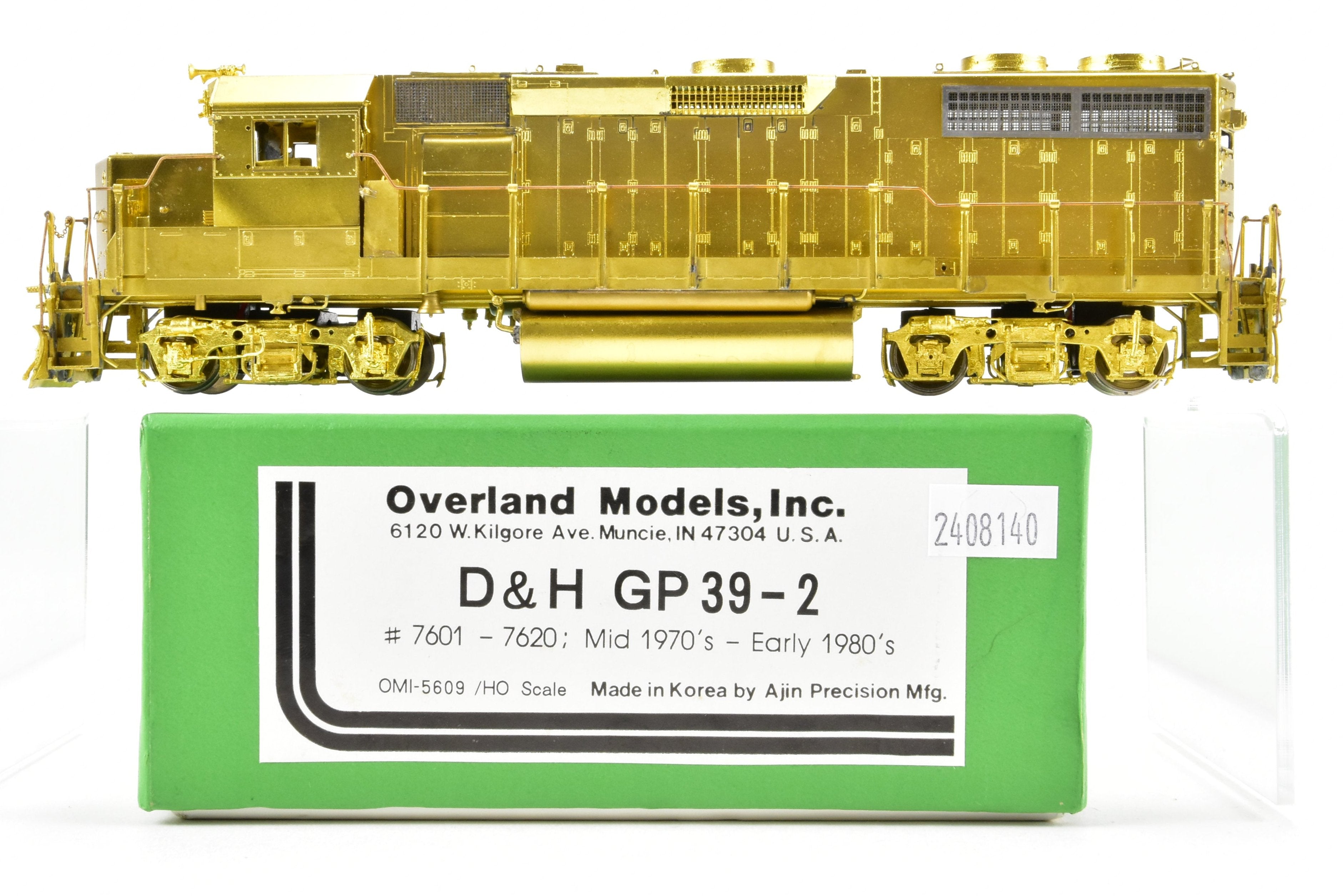 HO Brass OMI - Overland Models, Inc. D&H - Delaware and Hudson EMD