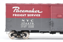 Load image into Gallery viewer, O Brass PSC - Precision Scale Co. NYC - New York Central AAR 40'Single Door Boxcar Factory Painted “Pacemaker" No. 174479
