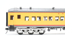 Load image into Gallery viewer, O Brass Sunset Models Third Rail UP - Union Pacific 72’ Harriman Coach FP Yellow/Gray No. 1051
