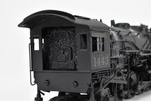 Load image into Gallery viewer, HO Brass Hallmark Models MP - Missouri Pacific 1400 Series 2-8-2 Mikado CP w/Light Weathering #1443
