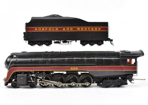 HO Brass Sunset Models N&W - Norfolk & Western Class "J" 4-8-4 Custom Painted No. 609