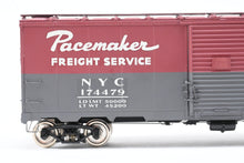 Load image into Gallery viewer, O Brass PSC - Precision Scale Co. NYC - New York Central AAR 40'Single Door Boxcar Factory Painted “Pacemaker" No. 174479
