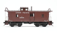 Load image into Gallery viewer, O Brass Sunset Models Third Rail UP - Union Pacific CA-1 Wood Caboose w/ Side Door FP in Red No. 2596
