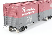 Load image into Gallery viewer, O Brass PSC - Precision Scale Co. NYC - New York Central AAR 40'Single Door Boxcar Factory Painted “Pacemaker" No. 174479
