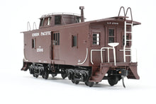 Load image into Gallery viewer, O Brass Sunset Models Third Rail UP - Union Pacific CA-1 Wood Caboose w/ Side Door FP in Red No. 2596
