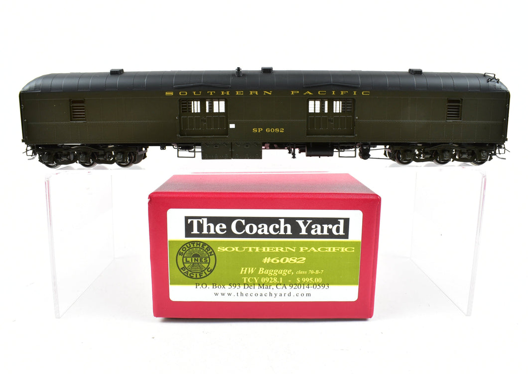 HO Brass TCY - The Coach Yard SP - Southern Pacific Heavyweight Baggage Car 