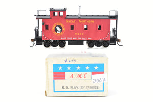 HO Brass AMC Great Northern 25 foot wood Caboose C/P #X643