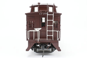 O Brass Sunset Models Third Rail UP - Union Pacific CA-1 Wood Caboose w/ Side Door FP in Red No. 2596