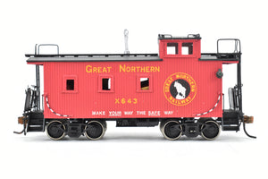 HO Brass AMC - American model Company GN - Great Northern 25 Foot Wood Caboose C/P #X643