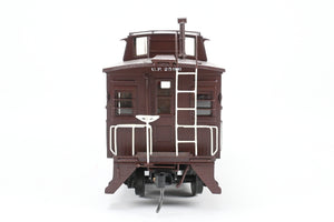 O Brass Sunset Models Third Rail UP - Union Pacific CA-1 Wood Caboose w/ Side Door FP in Red No. 2596