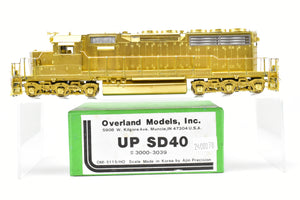 HO Brass OMI - Overland Models Inc. UP - Union Pacific EMD SD40 Nos. 3000-3039