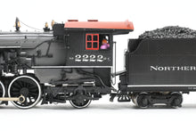 Load image into Gallery viewer, HO Brass W&amp;R Enterprises NP - Northern Pacific Q-4 4-6-2 Custom Painted &amp; Lightly Weathered No. 2222
