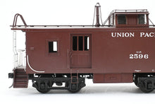 Load image into Gallery viewer, O Brass Sunset Models Third Rail UP - Union Pacific CA-1 Wood Caboose w/ Side Door FP in Red No. 2596
