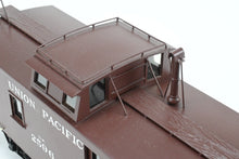 Load image into Gallery viewer, O Brass Sunset Models Third Rail UP - Union Pacific CA-1 Wood Caboose w/ Side Door FP in Red No. 2596
