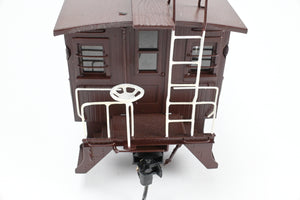 O Brass Sunset Models Third Rail UP - Union Pacific CA-1 Wood Caboose w/ Side Door FP in Red No. 2596
