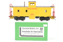 Load image into Gallery viewer, O Brass OMI - Overland Models, Inc. UP - Union Pacific CA-3 Steel Caboose W/ Wood Beam Trucks Custom Painted No. 25099
