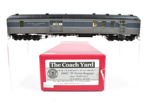 HO Brass TCY - The Coach Yard SP - Southern Pacific 70' Class 70-BP-30-3 FP 