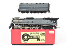 Load image into Gallery viewer, HO Brass Key Imports UP - Union Pacific 4-8-4 FEF-2 Oil Two-Tone Grey No. 825 CS #59
