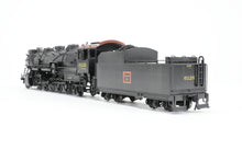 Load image into Gallery viewer, HO Brass OMI - Overland Models CB&amp;Q - Burlington Route M-2a 2-10-2 Elesco FWH Pro-Painted No. 6126 w/Moderate Weathering
