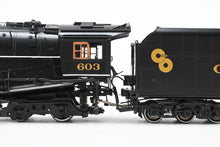 Load image into Gallery viewer, HO Brass CON PSC - Precision Scale Co. C&amp;O - Chesapeake &amp; Ohio J-3a 4-8-4 Greenbrier  Factory Painted No. 603 "The George Washington"
