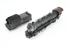Load image into Gallery viewer, HO Brass OMI - Overland Models CB&amp;Q - Burlington Route M-2a 2-10-2 Elesco FWH Pro-Painted No. 6126 w/Moderate Weathering
