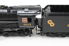 Load image into Gallery viewer, HO Brass CON PSC - Precision Scale Co. C&amp;O - Chesapeake &amp; Ohio J-3a 4-8-4 Greenbrier  Factory Painted No. 603 "The George Washington"
